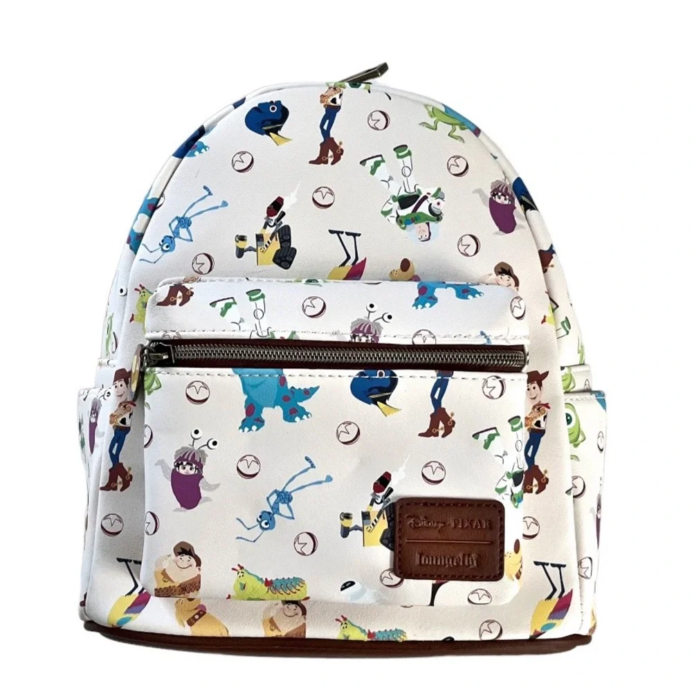 Loungefly Disney Pixar 25th Anniversary Icons Mini Backpack Toy Story Monster UP